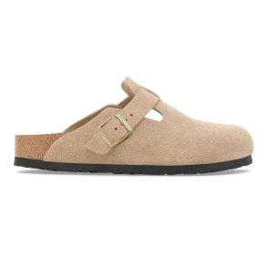 Birkenstock Boston suede - sandcastle (smal model) unisex