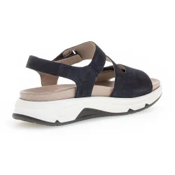 Gabor rollingsoft sandal - navy 8688536