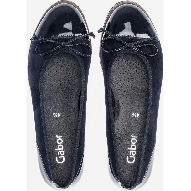 Gabor ballerina - navy 0410036