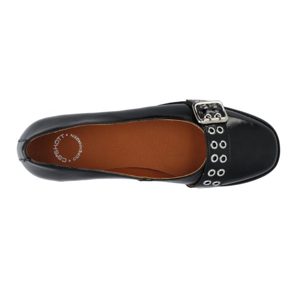 Cashott Casdiana ballerina - sort 61201984