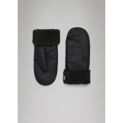 RAINS Puffer Fleece Mittens - sort 21640