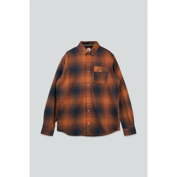 LAKOR Inca Unna Shirt - Mocha Bisque/Blueberry 