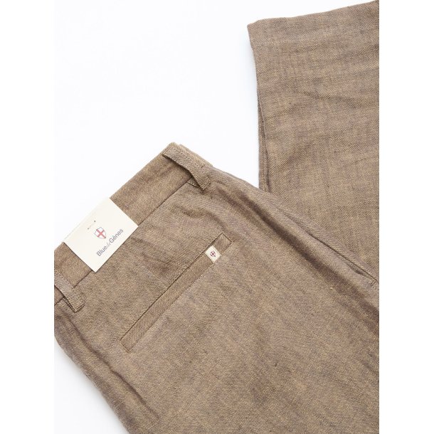 Blue de G�nes Palco Lin pants - grey mel