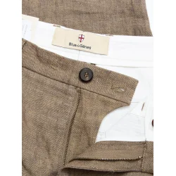 Blue de G�nes Palco Lin pants - grey mel