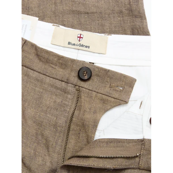 Blue de G�nes Palco Lin pants - grey mel