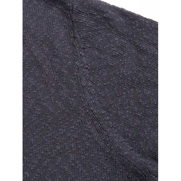 Blue de G�nes John slubby polo - dark navy 