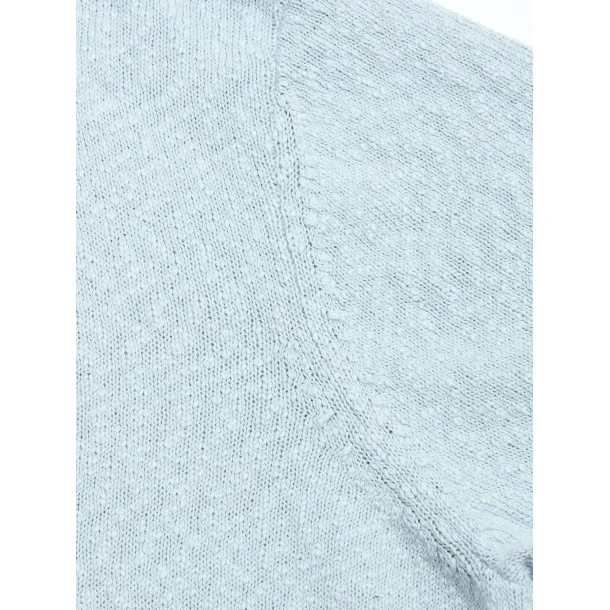 Blue de G�nes John slubby polo - blue fog 