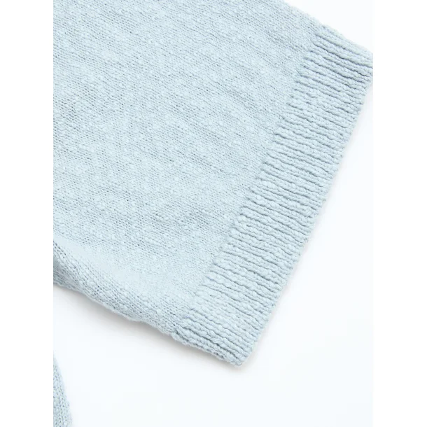 Blue de G�nes John slubby polo - blue fog 