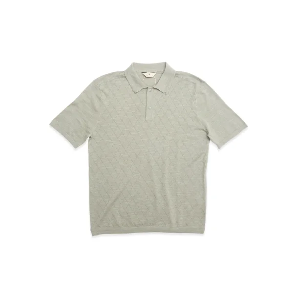 Blue de G�nes Wally diamond polo - shadow green 