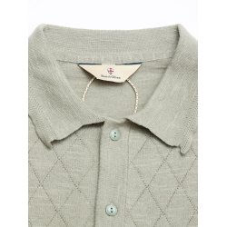 Blue de G�nes Wally diamond polo - shadow green 