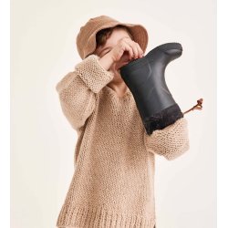 Bisgaard thermo gummistvle 92009999 - sort