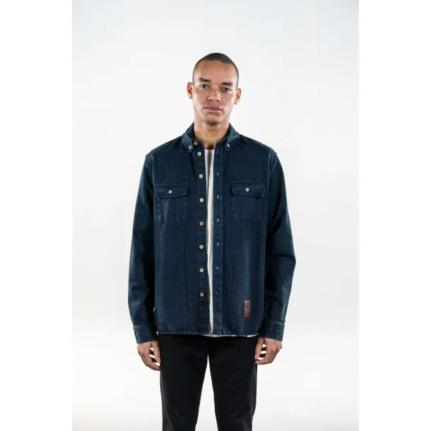 LAKOR Knokkel Shirt - Navy