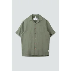 LAKOR Coastline short sleeve shirt - seaspray 