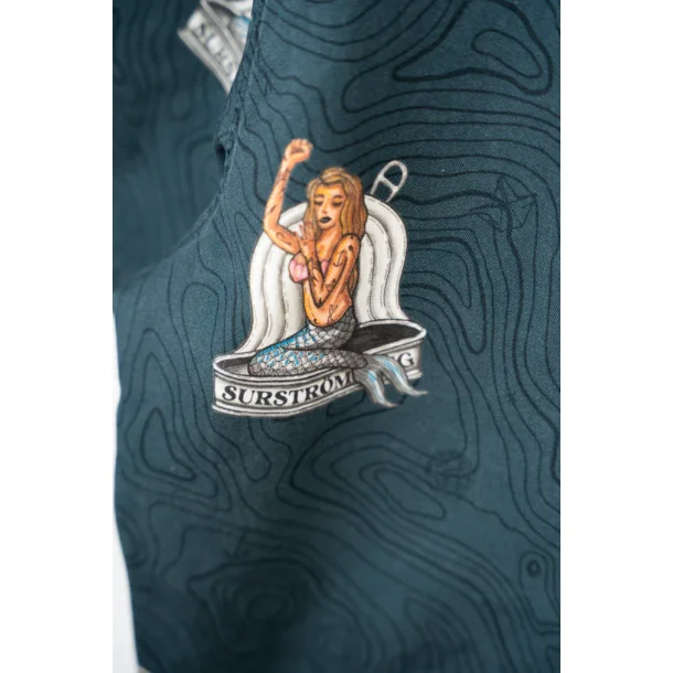 LAKOR Save the mermaids short sleeve shirt - midnight navy 