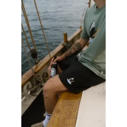 LAKOR Mini Shark Shaka swim shorts - moonless night