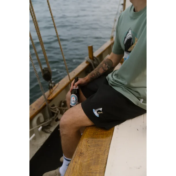 LAKOR Mini Shark Shaka swim shorts - moonless night