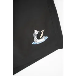 LAKOR Mini Shark Shaka swim shorts - moonless night