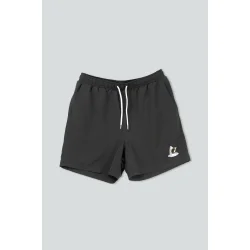 LAKOR Mini Shark Shaka swim shorts - moonless night
