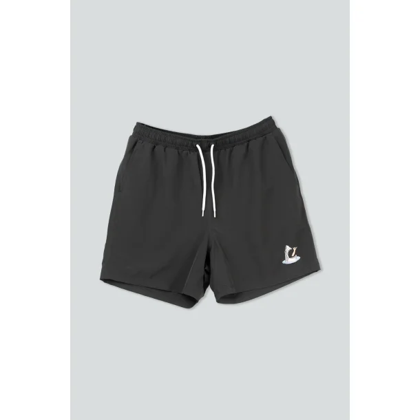 LAKOR Mini Shark Shaka swim shorts - moonless night
