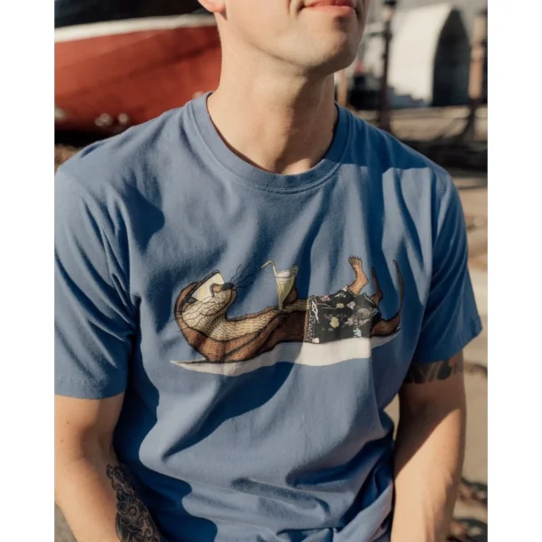 LAKOR An Otter Vacation t-shirt - bering sea