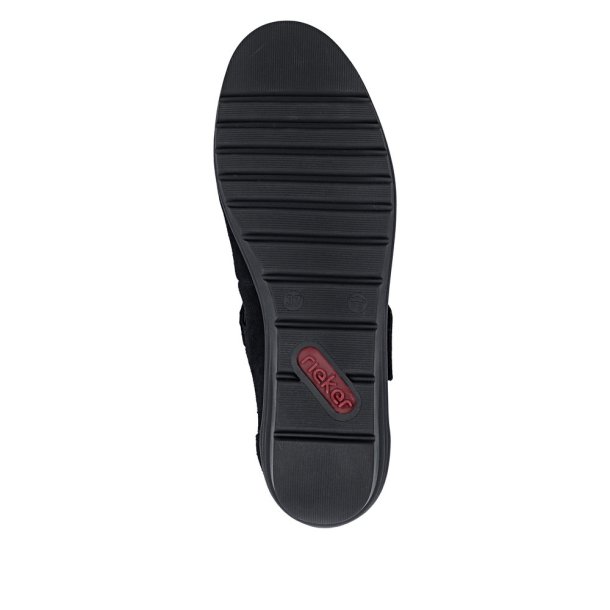 Rieker ballerina - sort L5357-00