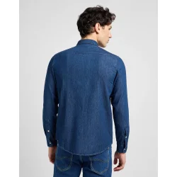 Lee Regular Western shirt L66WCUVK - mid blue 