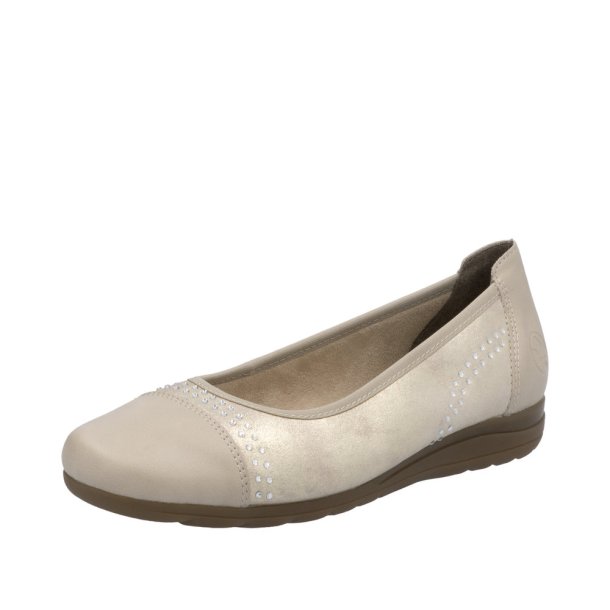 Rieker ballerina - beige L9353-62 