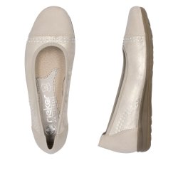 Rieker ballerina - beige L9353-62 