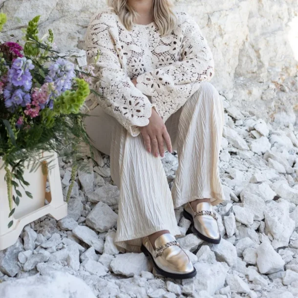 Copenhagen Shoes LOVE AND WALK - platino CS7845