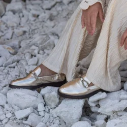 Copenhagen Shoes LOVE AND WALK - platino CS7845