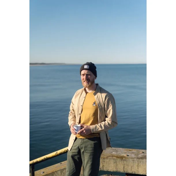 LAKOR Klvedal Shirt - wood thrush/white pebber 