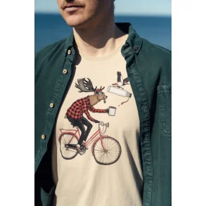 LAKOR OFF to Work T-shirt - White Pepper 