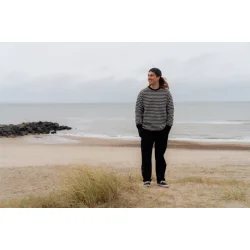 Faroese Fisher Knit - Off White/black 