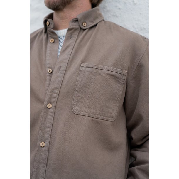 LAKOR Spork Overshirt - Morel
