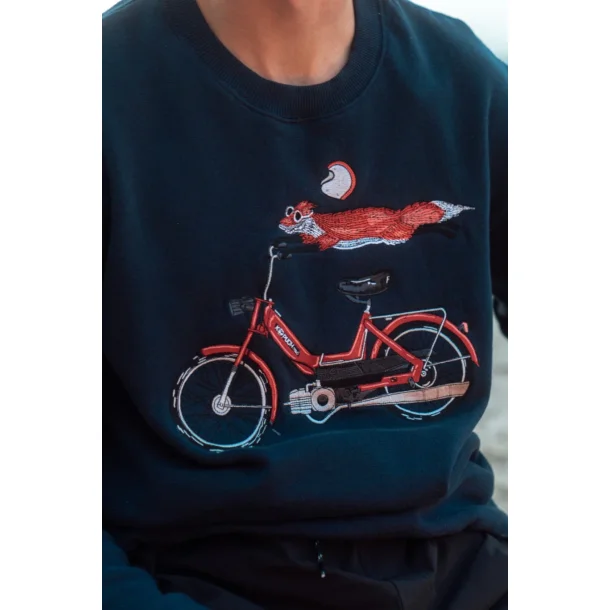 LAKOR Foxtail Crewneck - Blueberry 