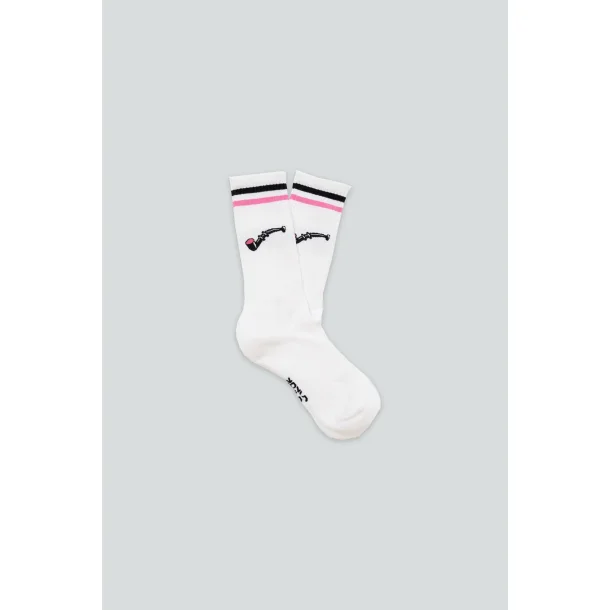 LAKOR Lakridspibe strmper - white 