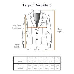 Blue de Gnes Leopardi Pallone Blazer - Navy Stripe