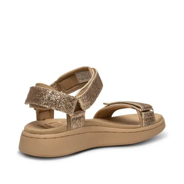 Woden sandal Line - Coffee Cream