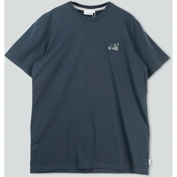 LAKOR Mini forest Maxi t-shirt - blueberry 