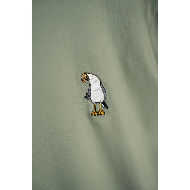 LAKOR Mini flipping the bird t-shirt - seaspray 
