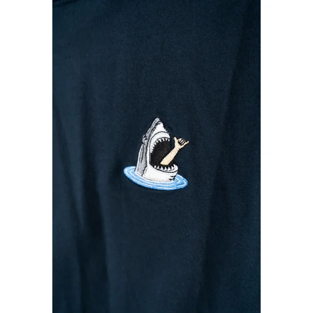 LAKOR Mini Shark Shaka t-shirt . blueberry 