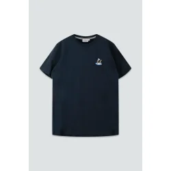 LAKOR Mini Shark Shaka t-shirt . blueberry 