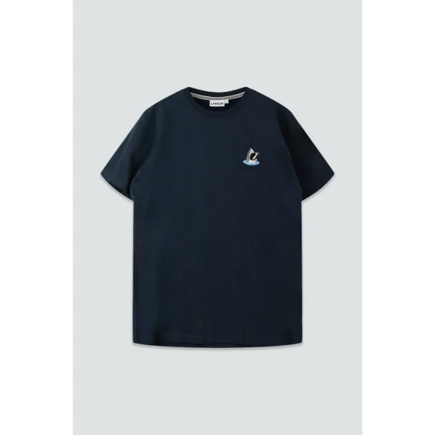 LAKOR Mini Shark Shaka t-shirt . blueberry 