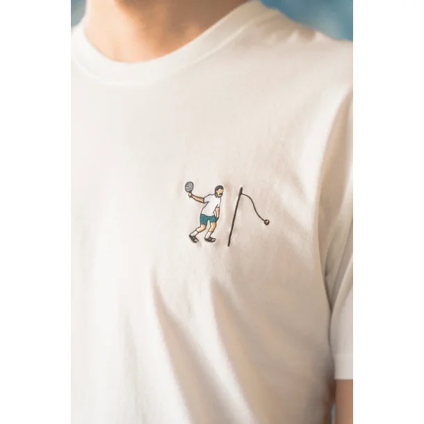 LAKOR Mini Tennis player t-shirt - star white 