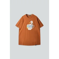 LAKOR Seagull in a Cup t-shirt - mocha bisque