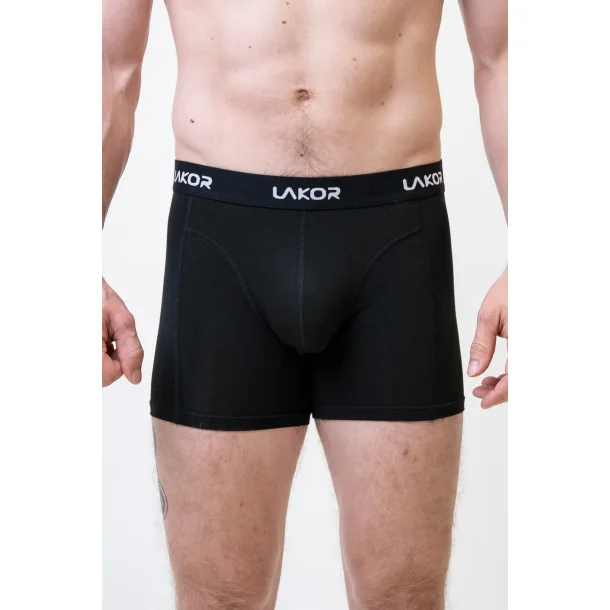 LAKOR Bamboo Boxers - black 