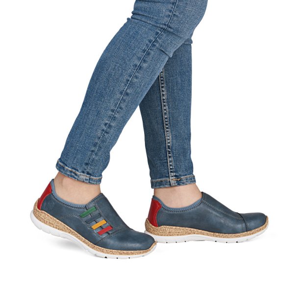 Rieker sneaker - bl� N4264-14
