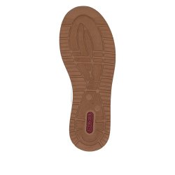 Rieker sneaker - hvid m. bl� og leo N8114-90