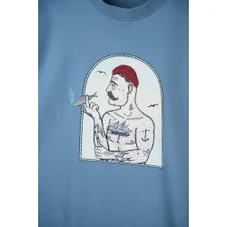 LAKOR No Smoking t-shirt - bering sea 