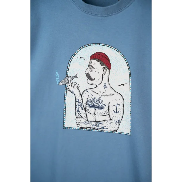 LAKOR No Smoking t-shirt - bering sea 